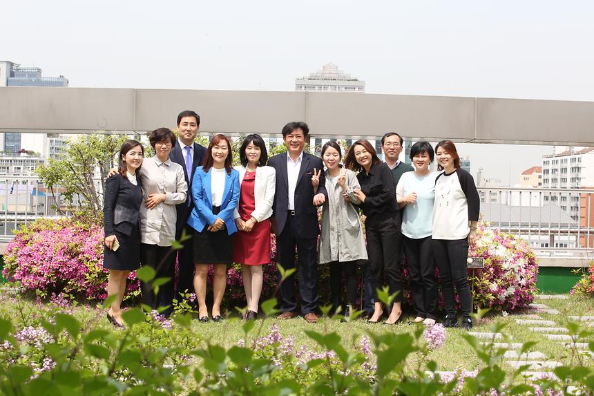 2016 강남구청 관광진흥과 단체사진 - 1
