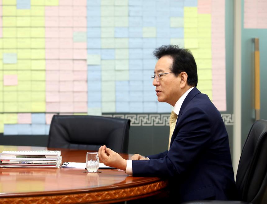 강남구청장 인터뷰 - 5