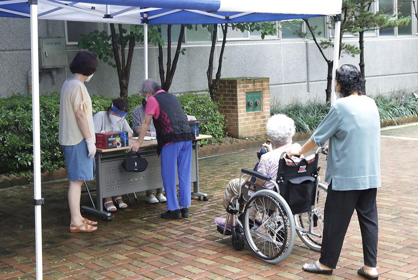 세곡동 임시 선별진료소 - 4