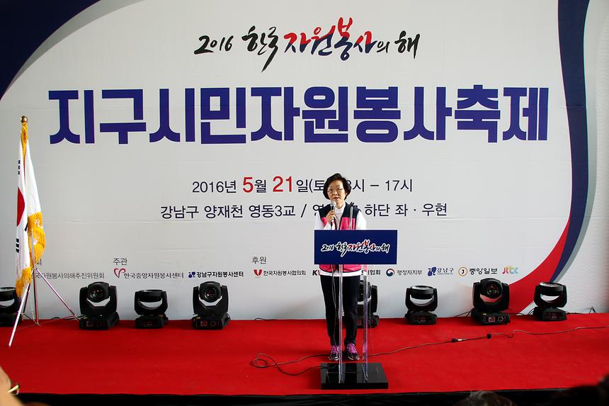 지구시민 자원봉사 축제 양재천 - 1