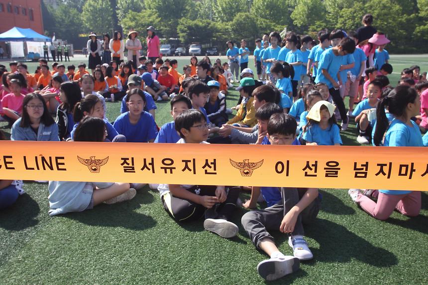 구룡초 화재진압 훈련  - 1