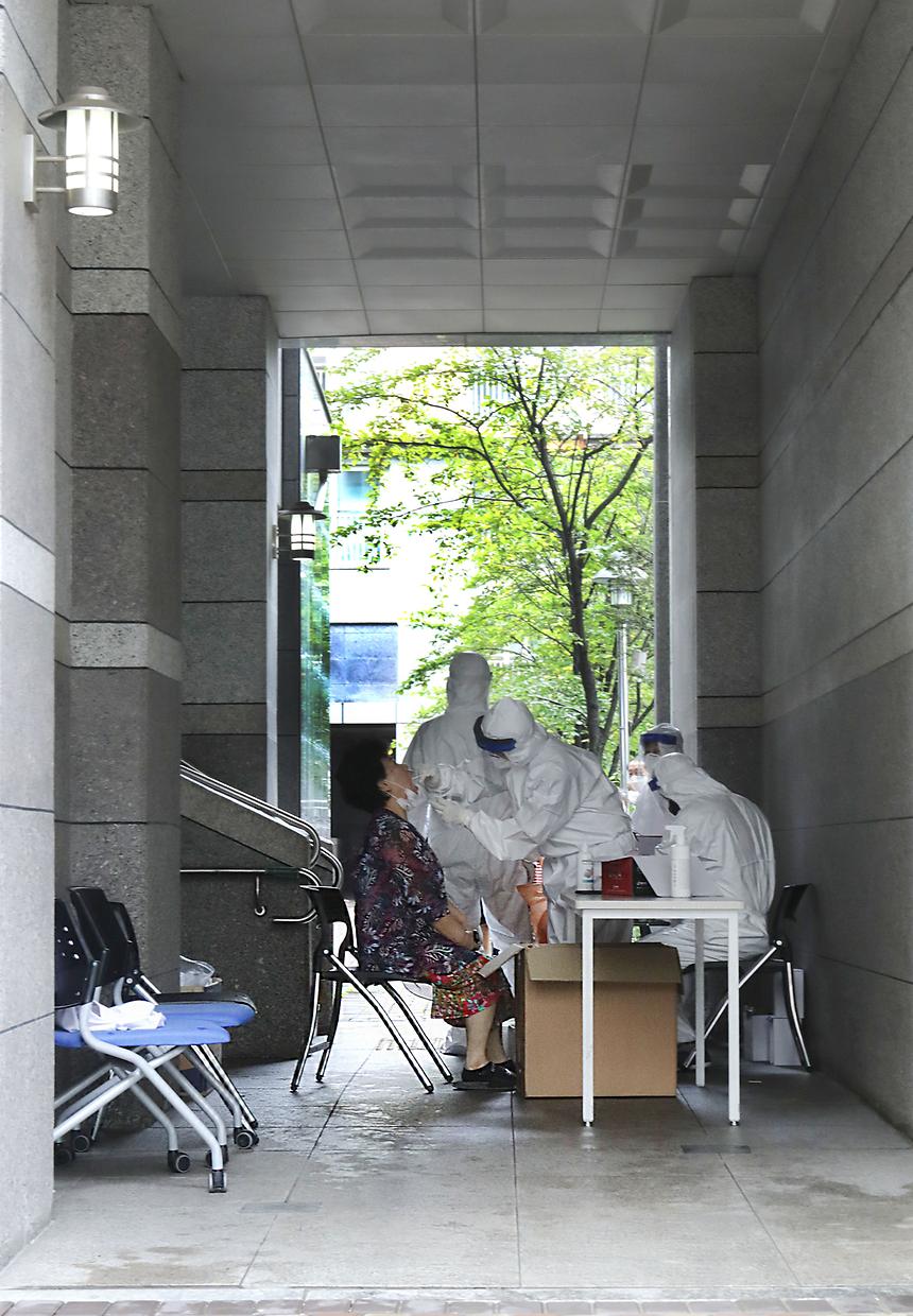 세곡동 임시 선별진료소 - 5