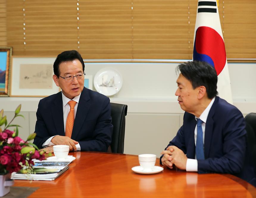 뉴욕한인회장 면담 - 1