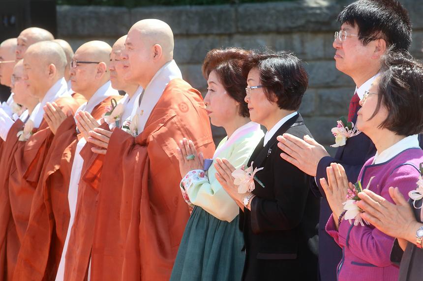 봉은사 전통체험관 기공식 - 4