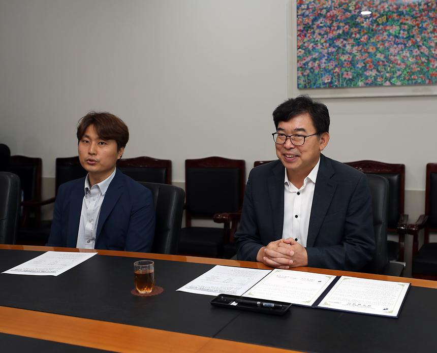 강남구-국민연금공단 서울 남부지역본부 업무 협약식 - 5
