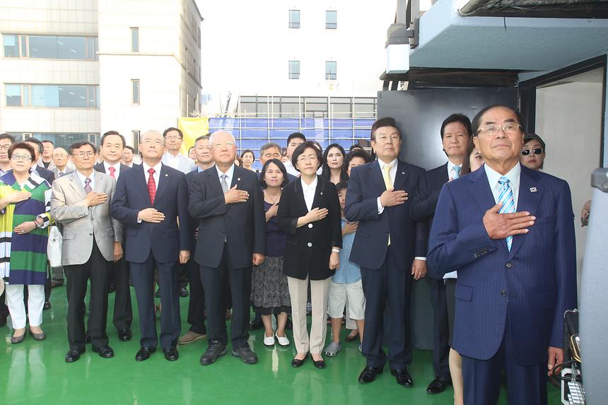 신사동 태극기 개양 행사 - 4