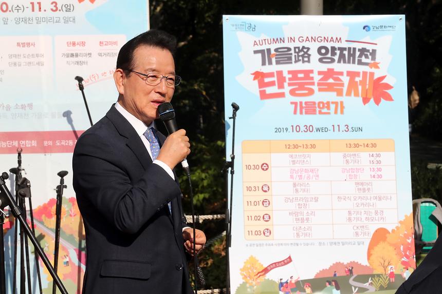 양재천 단풍 축제 - 10