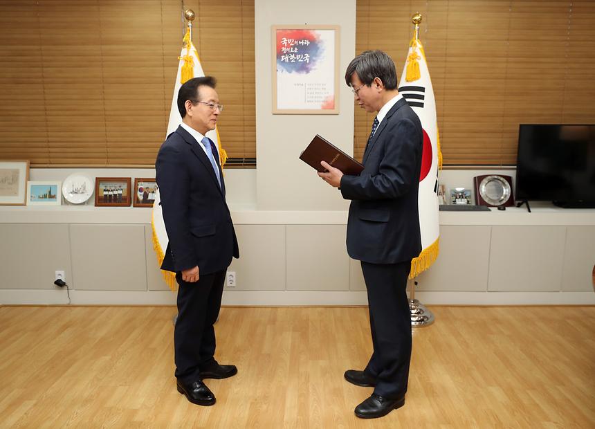 강남구 유니세프 후원 15주년 감사패 전달식 - 1