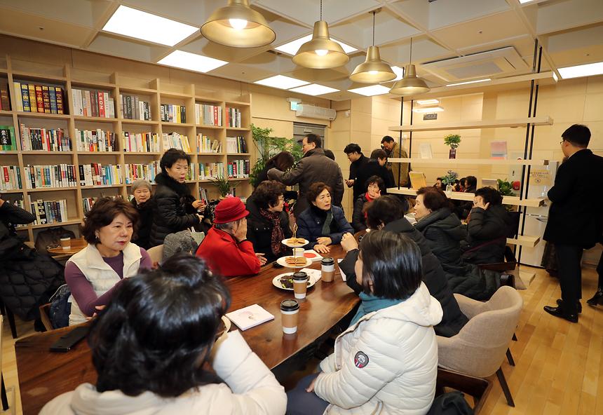 강남70+라운지 개관 기념식 - 1