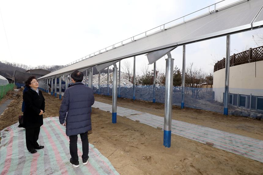 태양광 발전시설 건립 준공 - 1