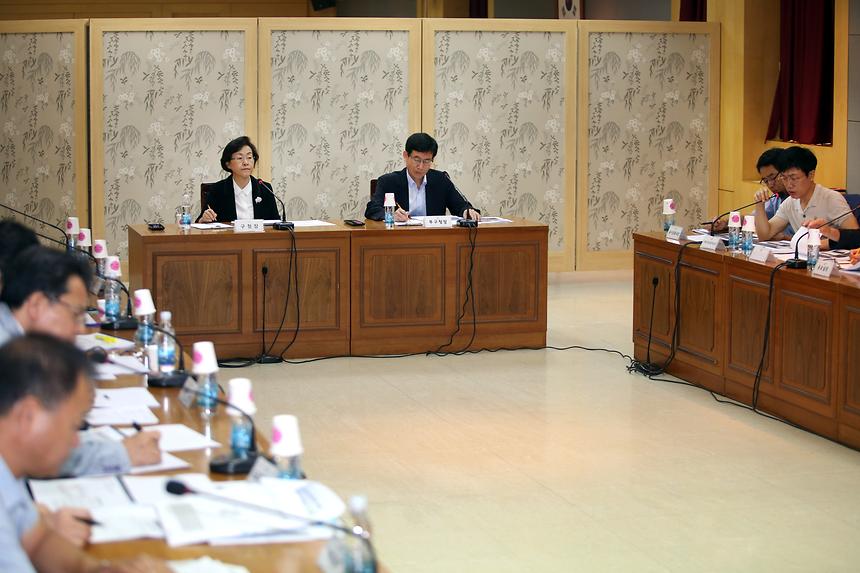 옥외 광고물 자유표시구역 제안서 작성 착수보고회 - 2