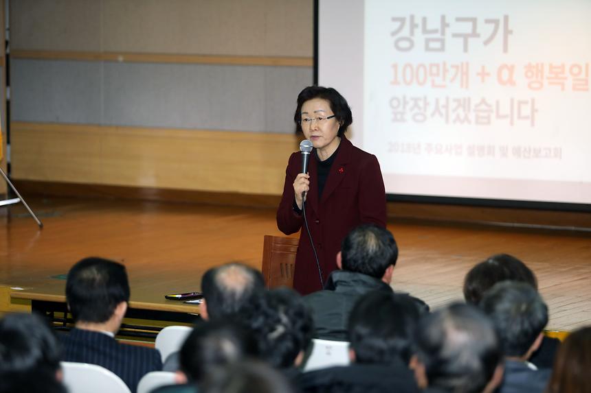 예산보고회 - 2
