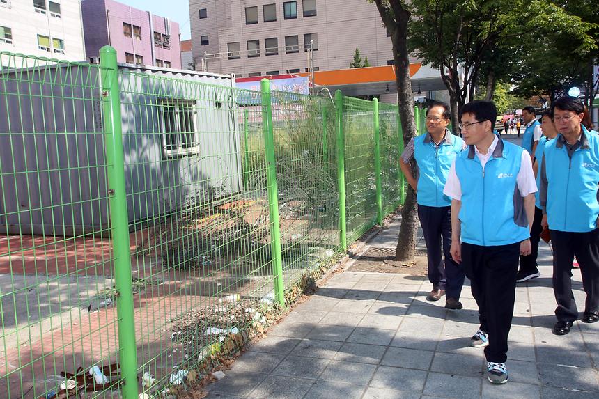 구청간부 합동순찰 - 4