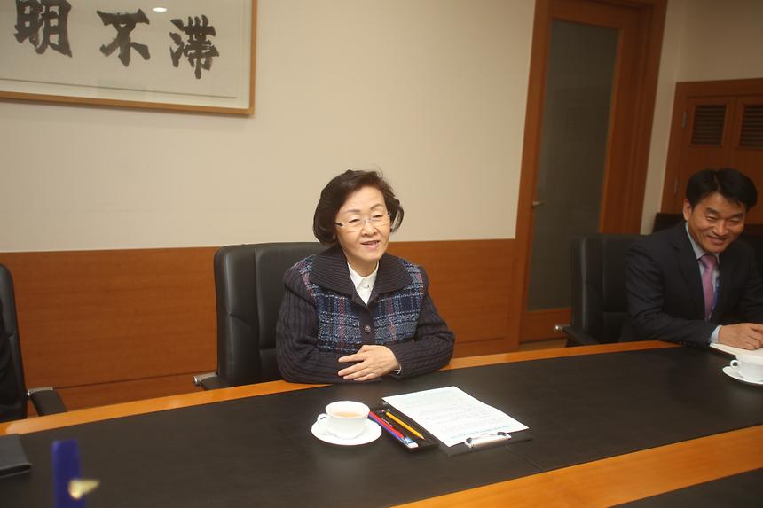 해동협 감사패 증정 - 2