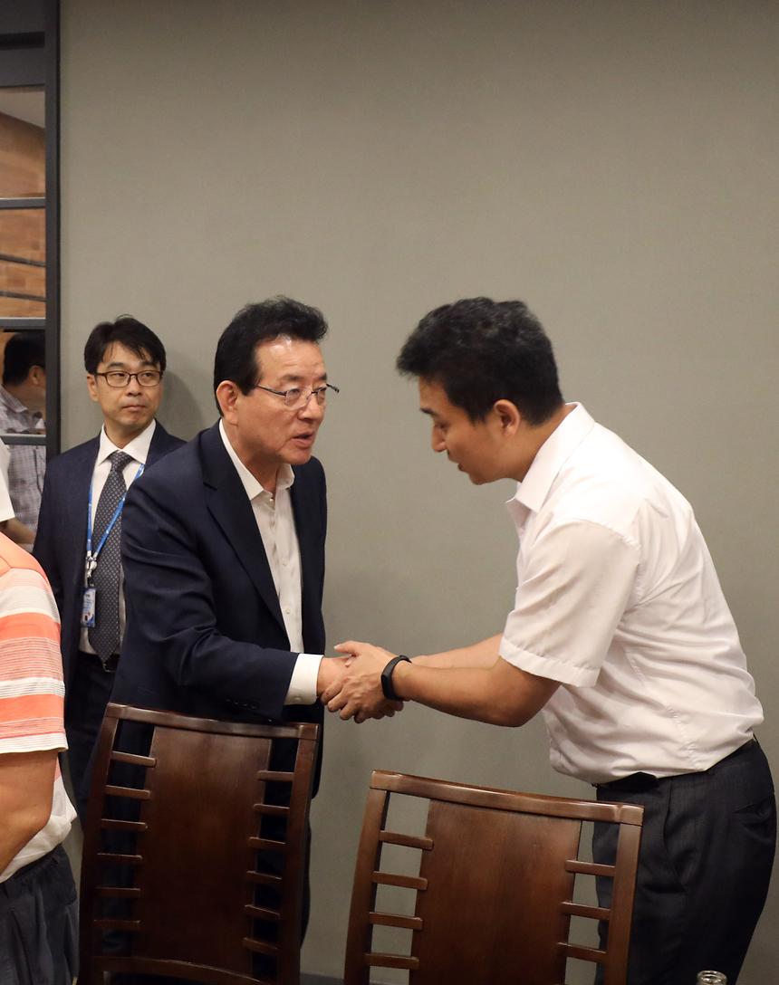 환경미화원 식사 - 2
