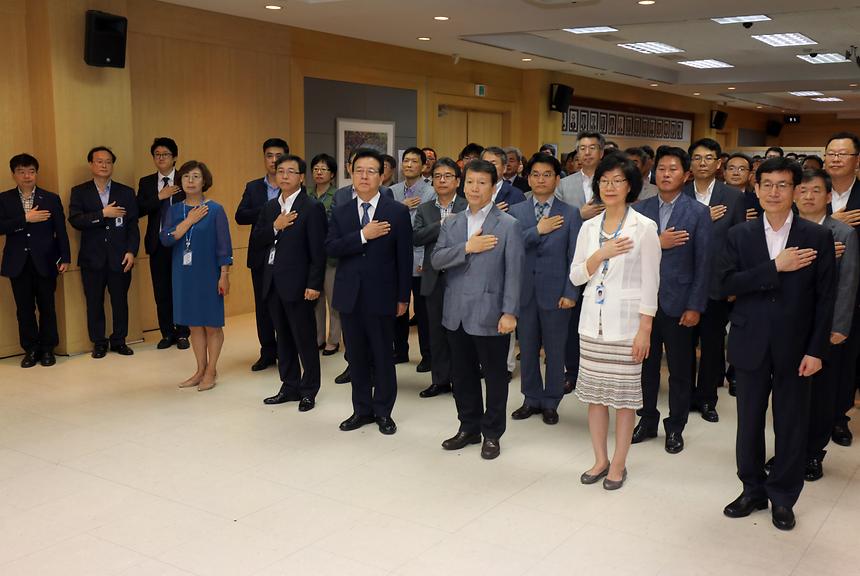 강남구청장 취임식 - 1