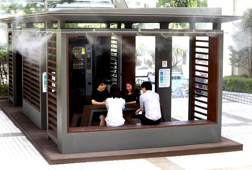 구청 쉼터 쿨링포그 - 4