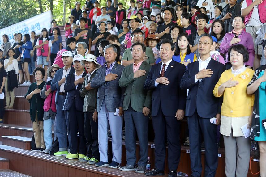 평화통일 벽화 제막 - 3