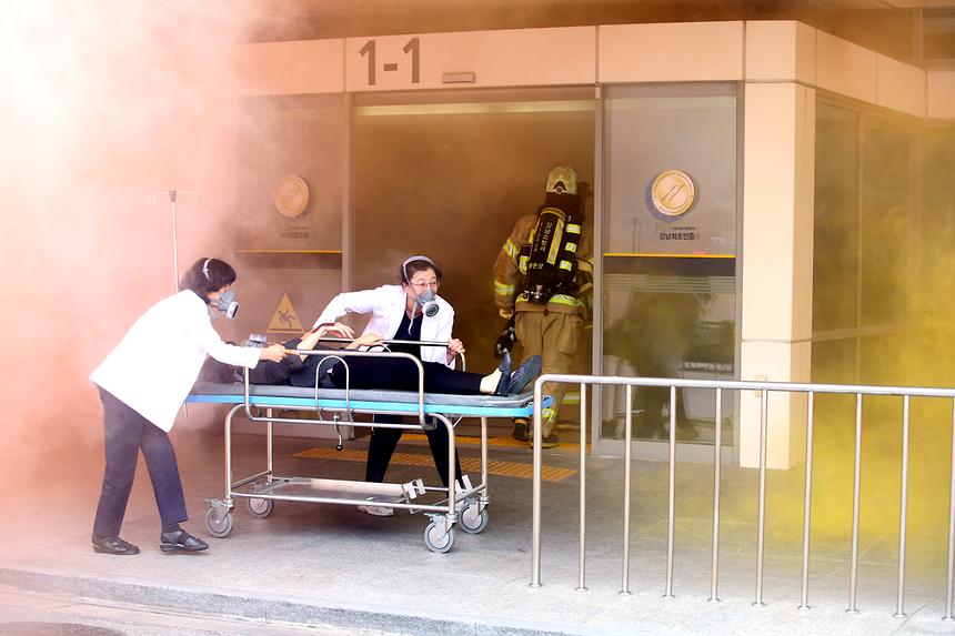 세브란스병원 긴급구조 종합훈련 - 19