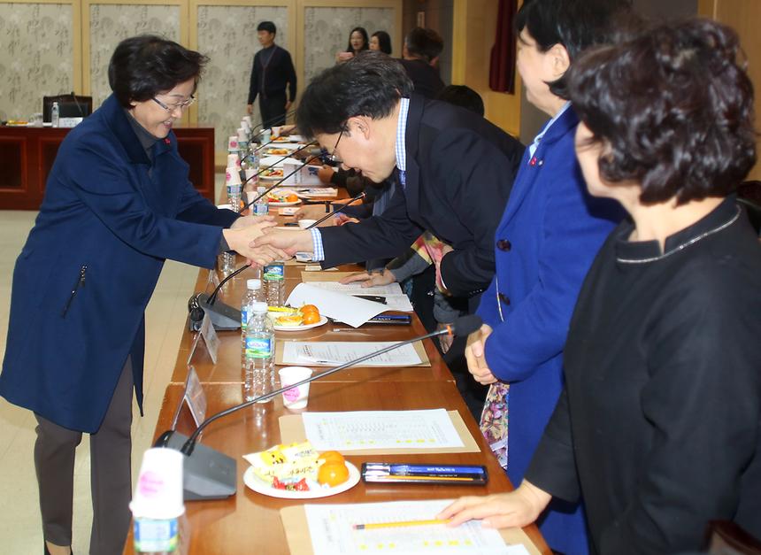 강남의제 21 추진협의회 정기회의 및 위촉장 수여 - 2