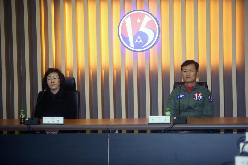 공군 제 15특수임무단 위문품 전달식 - 2