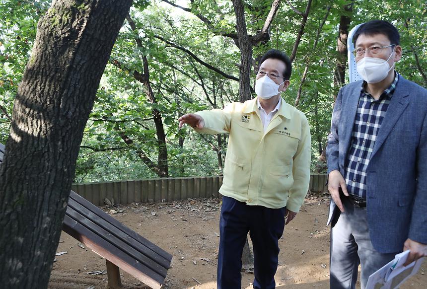  매봉산 체육시설 현장점검 - 4