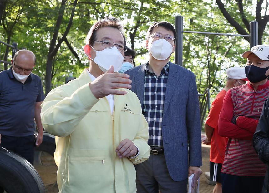  매봉산 체육시설 현장점검 - 5