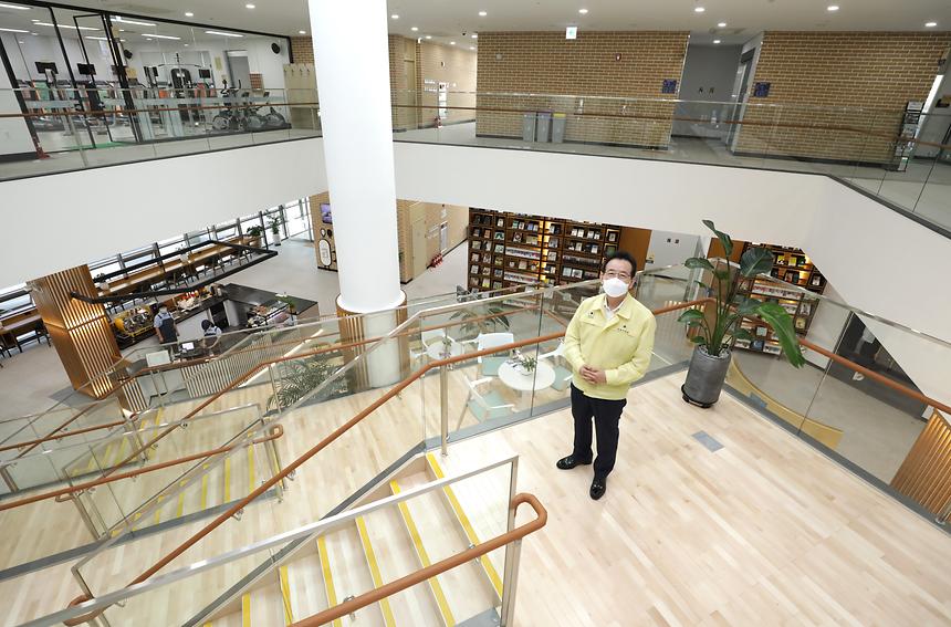 구청장 복지시설 방문(세곡 커뮤니티센터) - 7