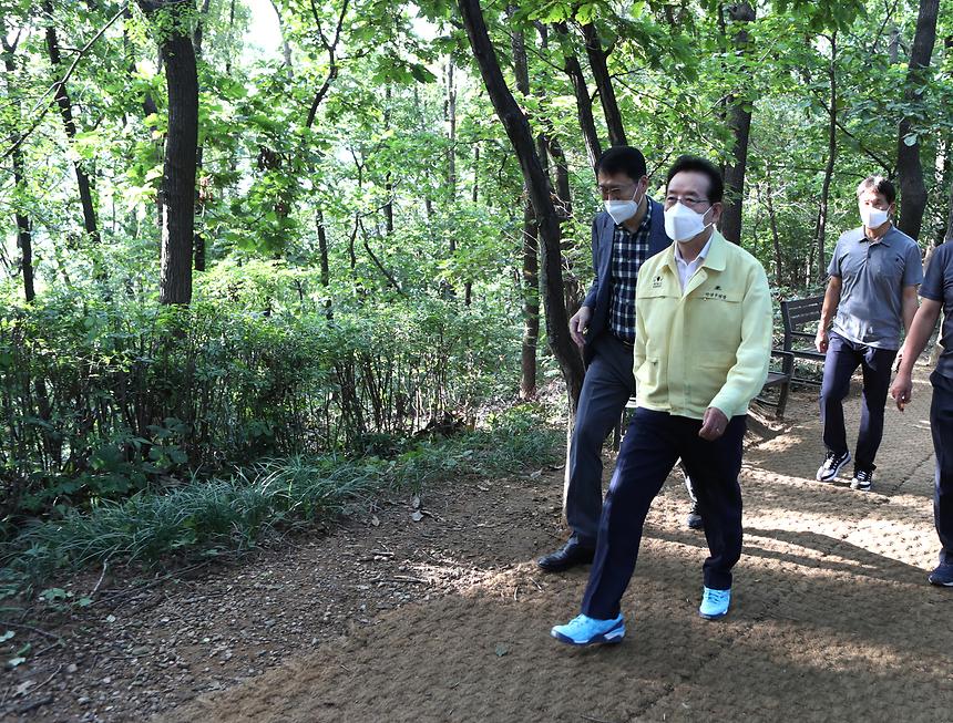  매봉산 체육시설 현장점검 - 3