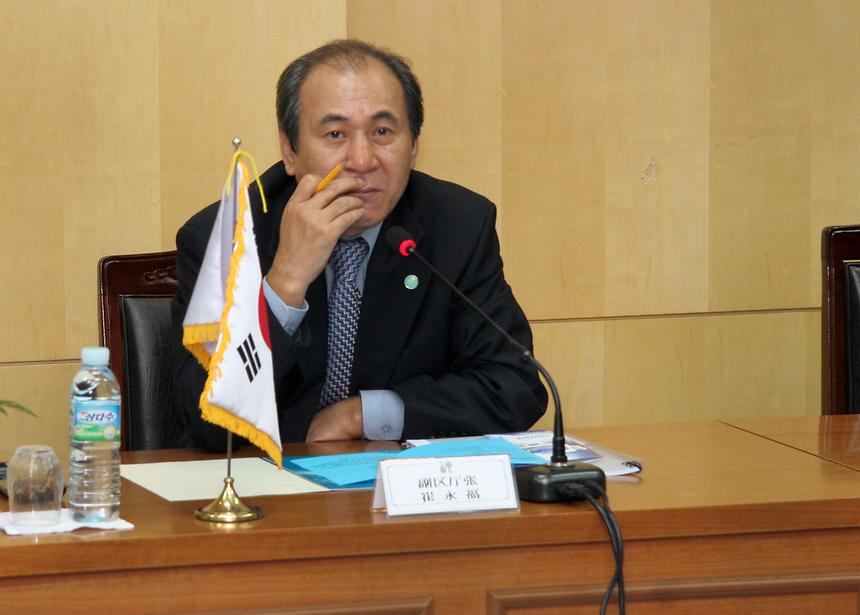 중국 푸동산구 대표단 강남구청 방문 - 2