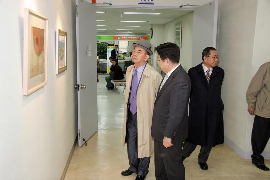 박태준 총리 강남구 방문 - 3