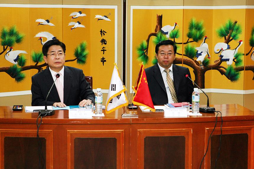 중국 제남시 역성구와 자매결연 - 2