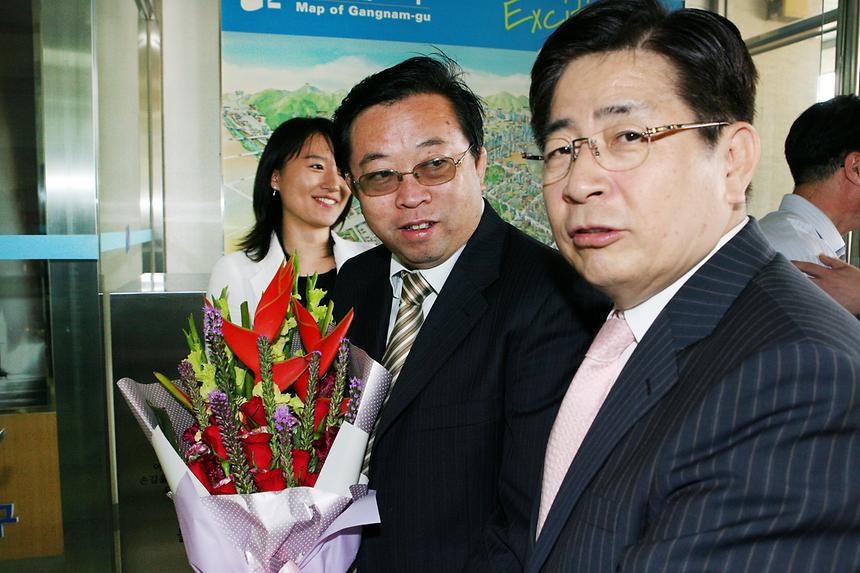 중국 제남성 역성구 자매결연을 위한 방문단 간담회 - 2