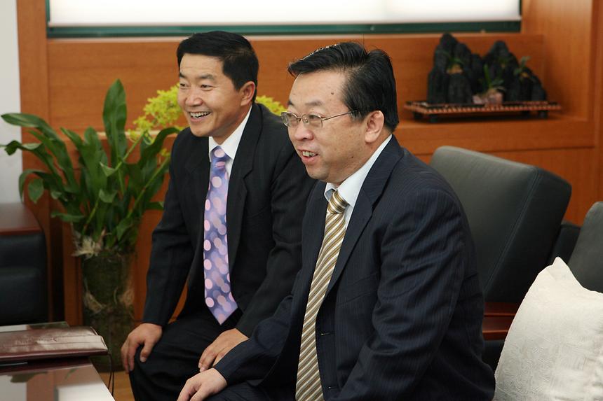 중국 제남성 역성구 자매결연을 위한 방문단 간담회 - 4