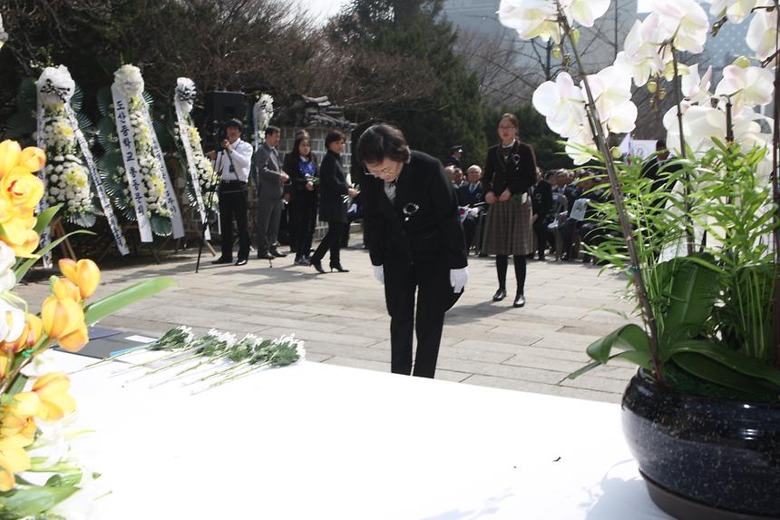 도산안창호선생 순국75주기 추모식 - 5