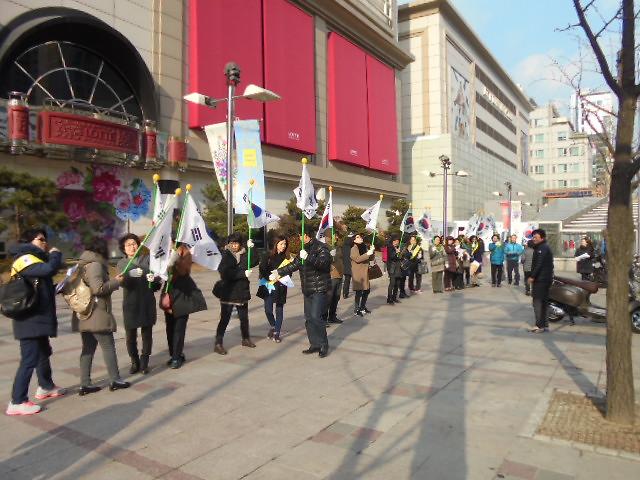 태극기 달기 캠페인(대치4동) - 3