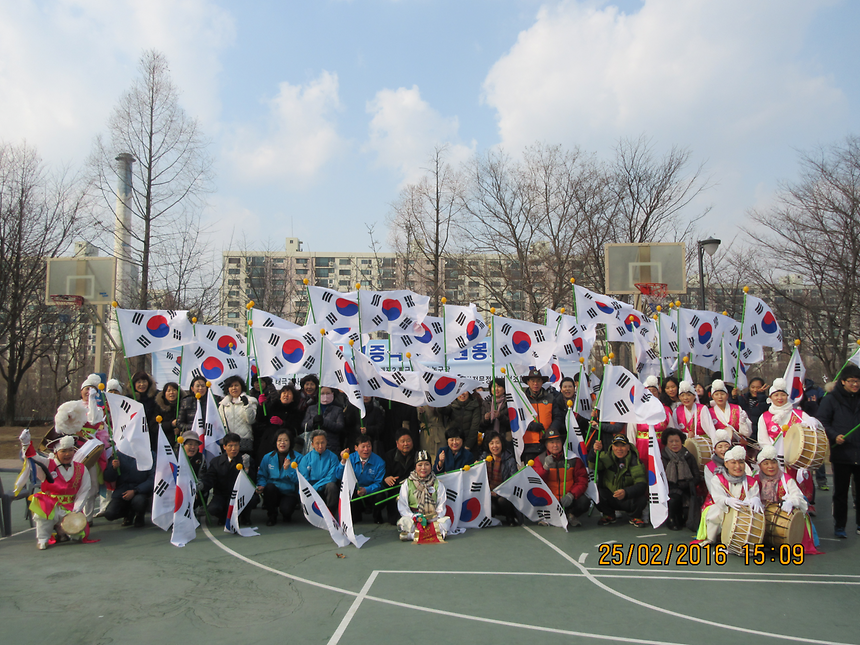 태극기 달기 캠페인(개포2동) - 4