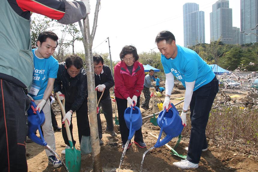 강남구 트리플래닛 도시숲 조성 - 4
