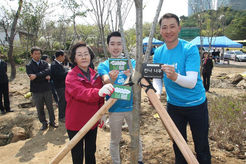 강남구 트리플래닛 도시숲 조성 - 6