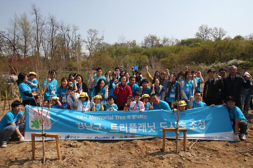 강남구 트리플래닛 도시숲 조성 - 3