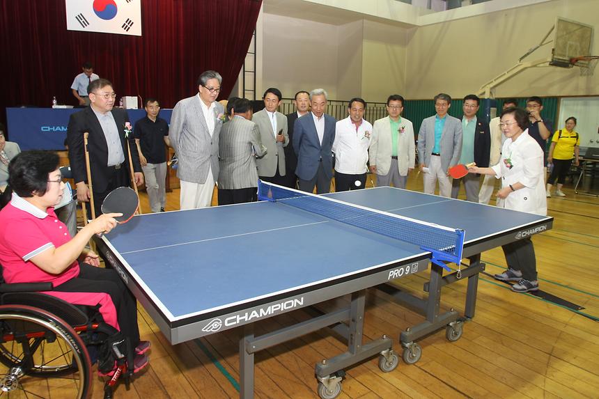 제1회 강남구청장배 장애인 생활체육 탁구대회 - 5