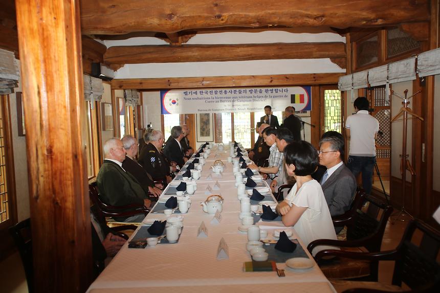 벨기에 한국참전용사 환영오찬 - 2