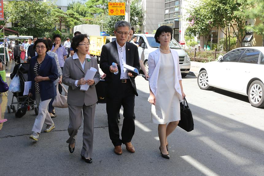서울시의회 도시관리위원회 청담도곡아파트지구 관련 현장방문 - 6