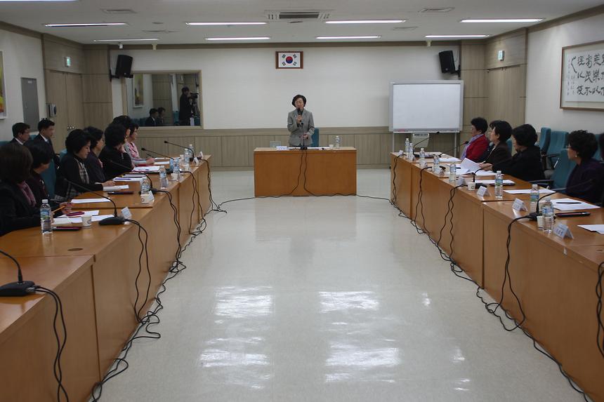 여성단체 연합회 월례회 - 2