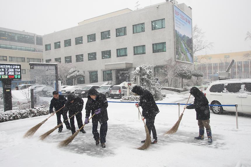 강남구 폭설 - 2