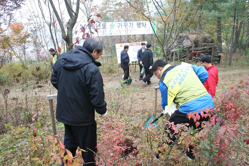 숲 가꾸기 행사 대모산 - 1
