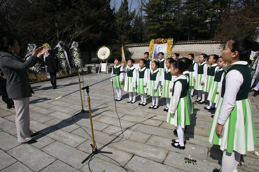 도산안창호 추모식 - 6