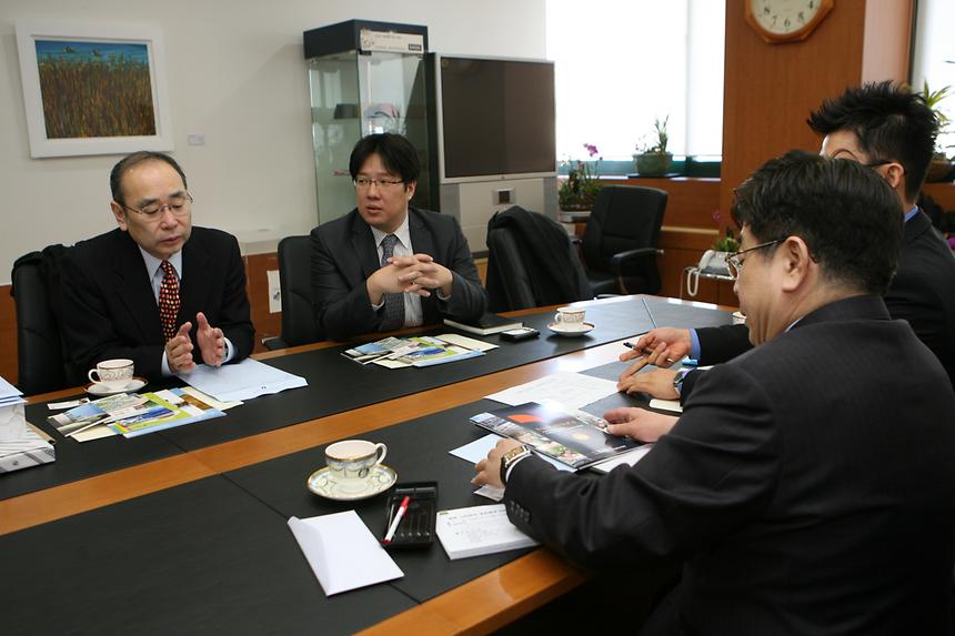 일본 나카무라 조리제과 전문학교 원장 구청장과의 간담회 - 1