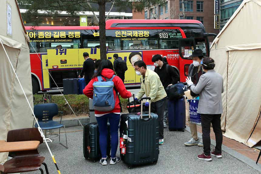 강남구보건소 해외입국자 특별수송 - 2