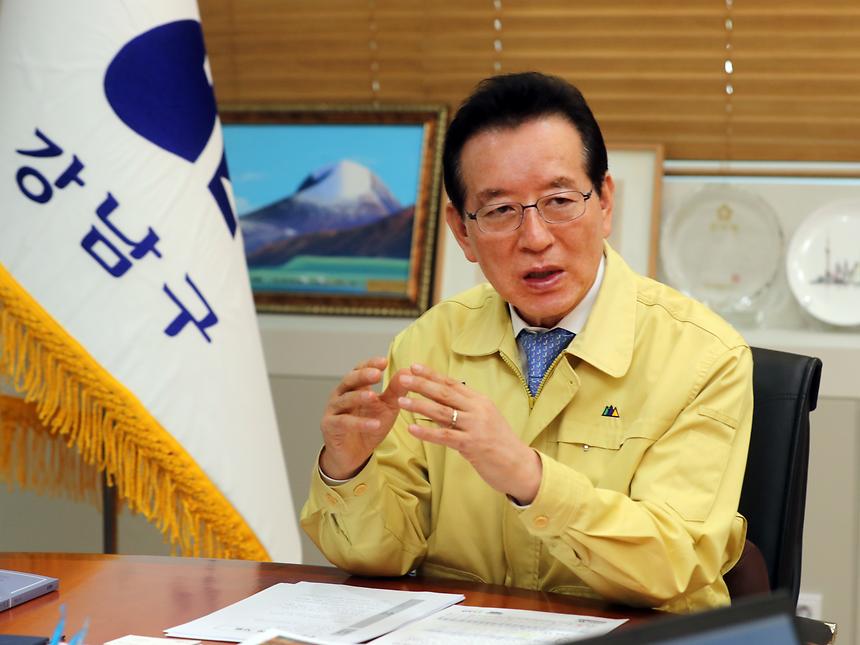 정순균 구청장 인터뷰(문화일보) - 1